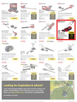 Builders : Welcome Back, Spring (16 September - 03 November 2025), page 21