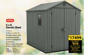 Keter 6 x 8 Darwin Shed 850015014