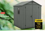 Keter 6 x 6 Darwin Shed 850015014