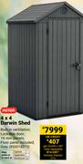 Keter 4 x 4 Darwin Shed 850018273