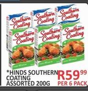 Hinds Southern Coating Assorted 200g-Per 6 Packs