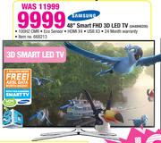 Samsung 48" Smart FHD 3D LED TV UA48H6200