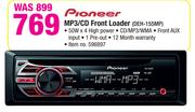 Pioneer MP3/CD Front Loader DEH-155MP