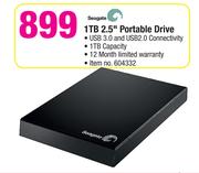 Seagate 1TB 2.5" Portable Drive
