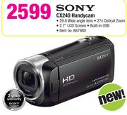 Sony CX240 Handycam