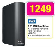 WD 3.5" 2TB Hard Drive