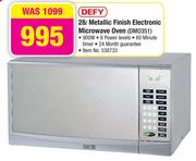 Defy 28Ltr Metallic Finish Electronic Microwave Oven DMO351