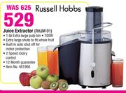 Russell Hobbs Juice Extractor RHJM 01