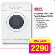 Defy 5kg White Front Load Tumble Dryer DTD258