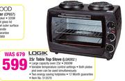 Logik 23Ltr Table Top Stove LGK002