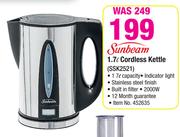 Sunbeam 1.7Ltr Cordless Kettle SSK2521