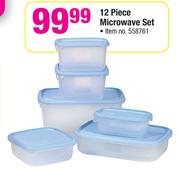  12-Piece Microwave Set