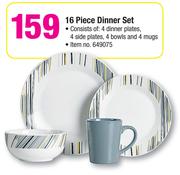 16 Piece Dinner Set