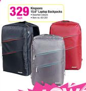 Kingsons 15.6" Laptop Backpacks-Each