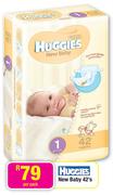 Huggies New Baby - 42's Per Pack