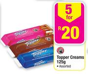Topper Creams Assorted-5 x 125g