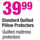 Standard Quilted Pillow Protectors