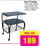 Eezi TV Trolley 72x60x40Cm