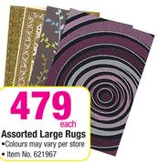Assorted Large Rugs-Each