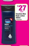 Vaseline Men Body Lotion-400ml Each
