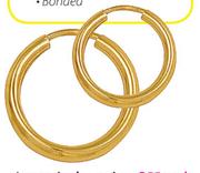 9ct Gold And Silver Bonded Single Earring-Each