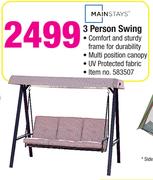 Mainstays 3 Person Swing