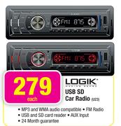 Logik USB SD Car Radio U23 Each