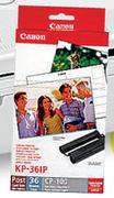 Canon Colour Ink Cartridge with 36 Sheet of 4x6" Paper (KP-361P)