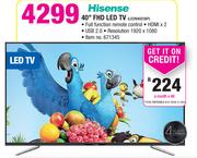 Hisense 40" FHD LED TV LEDN40D36P
