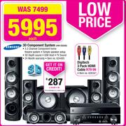 Samsung 3D Component System-HW-E6500-Each