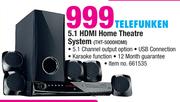 Telefunken 5.1 HDMI Home Theatre System-THT-5000HDMI