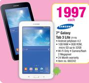 Samsung 7" Galaxy Tab 3 Lite T110 Each