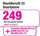BlackBerry Z3 Smartphone-On Smart S