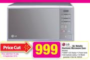 LG 30L Metallic Electronic Microwave Oven MS3040S