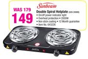 Sunbeam Double Spiral Hotplate SDS200BB
