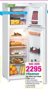 Hisense 168L White Top Freezer Fridge H220TWH
