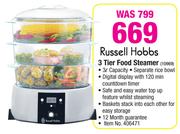 Russell Hobbs 3 Tier Food Steamer