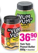 Yum Yum Peanut Butter-800gm Each