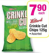 Willard Crinkle Cut Chips-125gm