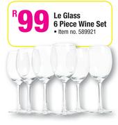 Le Glass 6-Piece Wine Set