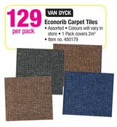 Van Dyck Econorib Carpet Tiles-Per Pack