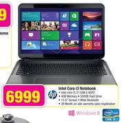 HP Intel Core i3 Notebook
