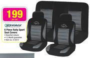 Stingray 6 Piece Rally Sport Seat Cover-Per Set