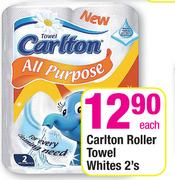 Carlton Roller Towel Whites-2's Each