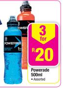 Powerade Assorted-3x500ml