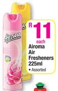Airoma Air Fresheners Assorted-225ml Each