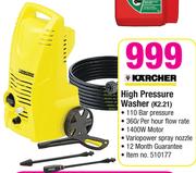 Karcher High Pressure Washer K2.21