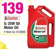 Castrol 5L 25W 50 Motor Oil