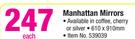 Manhattan Mirrors-610 x 910mm Each