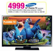 Samsung 43" Plasma TV-PA43H4000